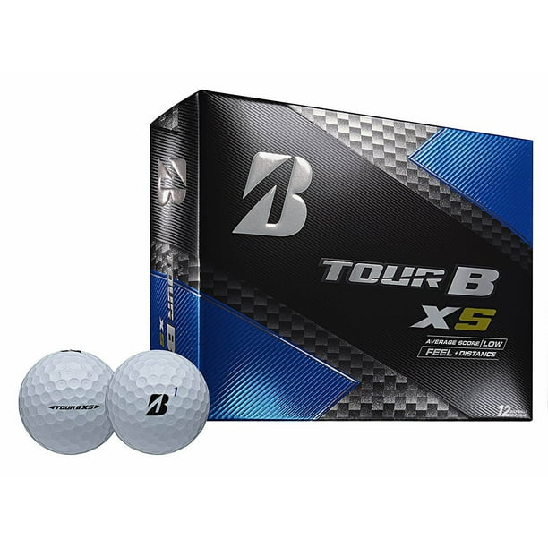 Bridgestone Tour B XS Golf Balles Faible Score Moyen 8SWX6D, 1 Douzaine