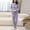 Purple, variant on Vetsdori Womens Long Sleeve Pajamas Sets Fleece 2 Pieces Nightwear,Soft Sleepwear Homewear Pants Pajamas for Women Home