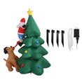thumbnail image 2 of Árbol de NaviDad inflable, decoraciones inflexas navidas de 5,9 pastas, decoraciones navideñas para interiomes y exteriores, infles para jardín y patio con cuerda de, 2 of 7