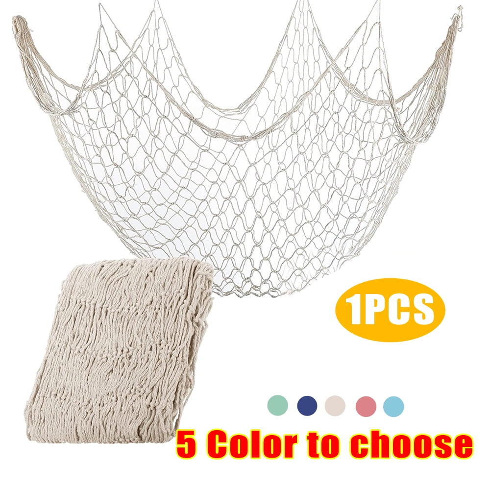 Fish Net Decorative Wall Hanging Under The Sea Party