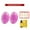 Purple, variant on TUITOONM Professional Massage Brush Set Dual Handheld Body Brushes with 1oz Oil for Deep Tissue & Relaxation Therapy - Salon Quality Home Spa Kit
