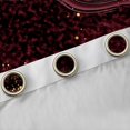 thumbnail image 4 of Homewish Fulid Striped Artistic Black Out Curtains,Marble Texture Pattern Curtains Pack of 2 (42x63 Each),Red Gold Black Bedroom Curtains For Men Women,Breathable Home Decor, 4 of 6