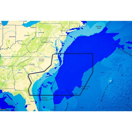 C Map Reveal Us Atlantic Virginia To North Fl Norfolk Va To Jacksonville Reveal Us Atlantic Walmart Com
