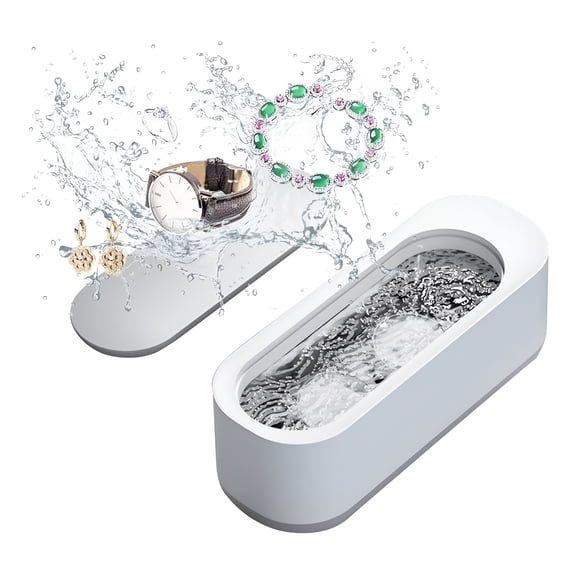 ACDANC High-Performance Jewelry Cleaner Machine - 45KHz Cleaning Solution for Rings Earrings Necklaces and Other Silver Jewelry Items