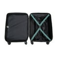 thumbnail image 6 of 20" Carry On Luggage Hardshell Lightweight Hardside Suitcase with Silent Spinner Wheels, Green, 6 of 6