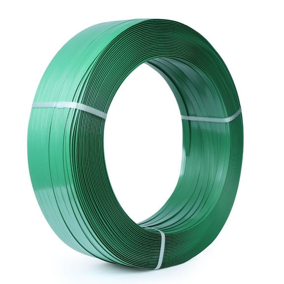 "U.S. Solid PET Strapping Roll, 5/8"" x 0.031"" x 3773', 1014 lbs Break Strength, Polyester, UV, Water, and Rust Resistant"