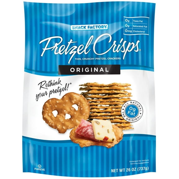 Snack Factory Pretzel Crisps 26 oz.