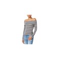thumbnail image 1 of Chelsea Sky Blouse à Rayures pour Femmes, Gris, Petit, 1 of 3