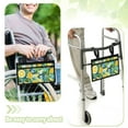 thumbnail image 3 of Jiueut Yellow Lemon Wheelchair Side Bags for the Armrest for Women Power Wheelchair Pouch Side Pocket Easy to Carry Side Arm Bag for Power Wheelchair Wheelchair Storage Bag, 3 of 7