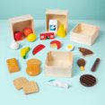 thumbnail image 4 of Melissa & Doug Food Groups - 21 pièces de bois et 4 caisses, 4 of 6