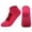 A-Hot Pink397, variant on WMNTST Womens Socks With Grips Low Cut Hollow Yoga Sock Dancing Breathable Sport Exercise Workout Socks