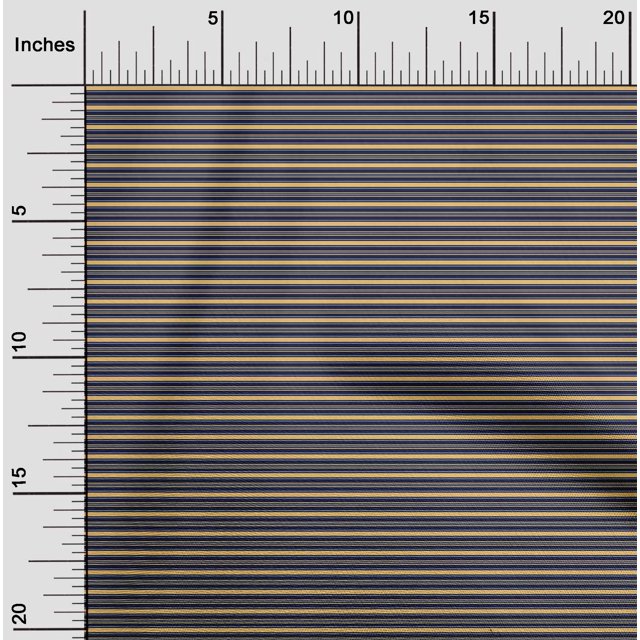 oneOone Organic Cotton Voile Fabric Shadow Stripe Print Sewing Fabric BTY 42 Inch Wide