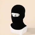 thumbnail image 3 of TELOLY Ski Mask,Breathable Fabric Ski Mask for Women,Windproof Cold Resistance Winter Face Mask for Men,Black, 3 of 5