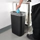 thumbnail image 3 of Cesto de basura Winco 38 L negro resistente para hogar y oficina, 3 of 4