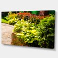 thumbnail image 2 of Design de Jardin Vert Moderne - Impression sur Toile Paysage, 2 of 3