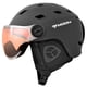 thumbnail image 1 of Esquí una gafas para la nieve gorro protector esquí equipo esquí para exteriores equipo deportivo nieve para hombres y mujeres (casco con espejo integrado M (circunferencia la cabeza 55-57 cm)), 1 of 9