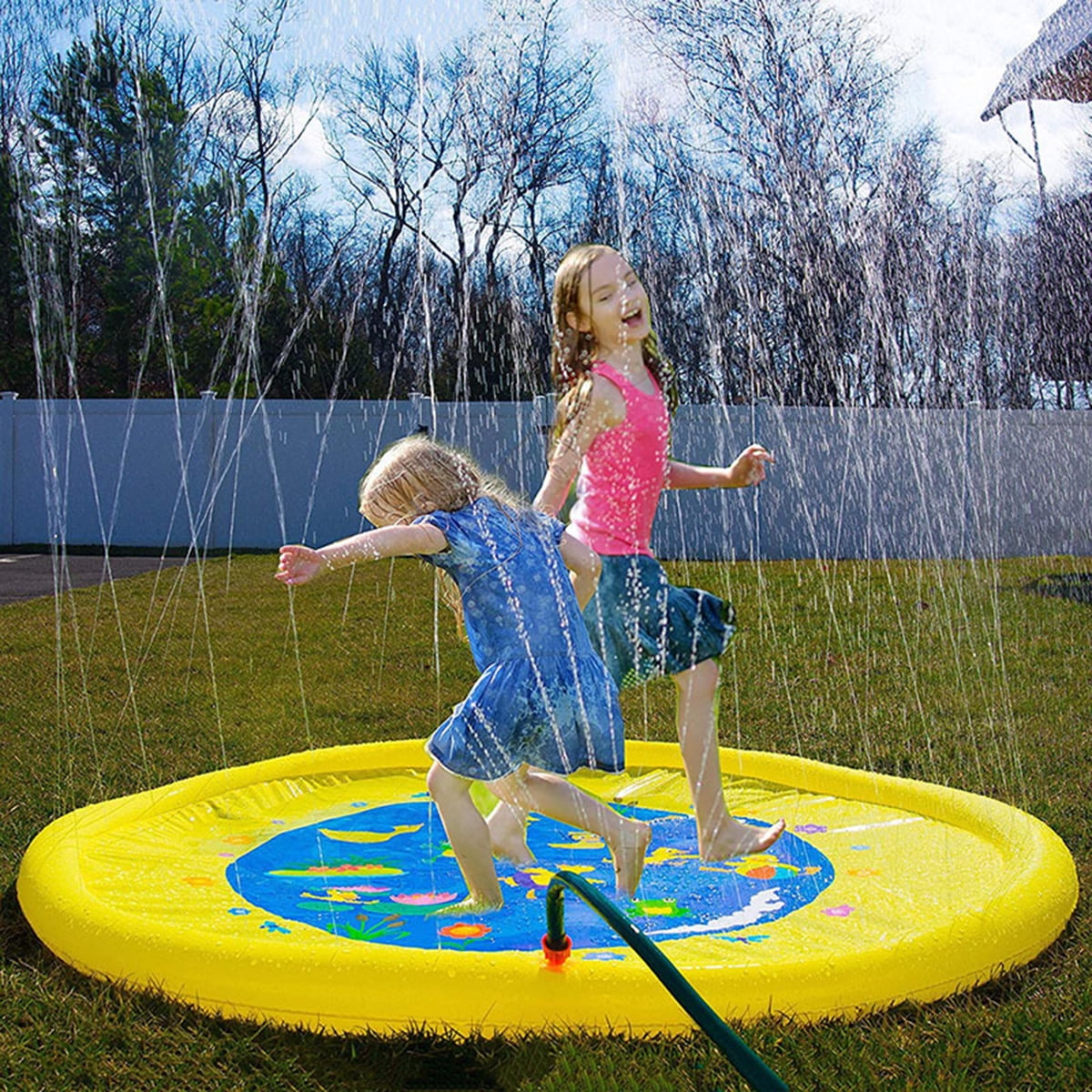 outdoor splash mat