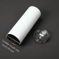 thumbnail image 2 of 6 Pack 20 oz Skinny Tumbler Replacement Lids Plastic Splash Covers Spill Proof, 2 of 6