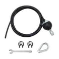 thumbnail image 2 of jinwen Gym Replacement Cable Fitness Pulley Cable for Exercise Workout LAT Pulldown 4.5m, 2 of 9