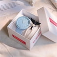 thumbnail image 2 of Reloj sencillo para hombre y mujer, elegante diseño retro Mori de gran aspecto, 2 of 5
