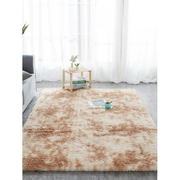 Shag Ultra Soft Area Rug, NonSkid Fluffy TieDyed Fuzzy Indoor Large