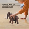 thumbnail image 3 of Figura De Mamut Lanudo, Juguete Modelo Animal De Mano De Obra Fina, Aspecto Simulado Seguro Y Duradero Para Educación Temprana Para Niños, 3 of 7