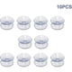 thumbnail image 5 of Double-Sided Suction Cups for Glass Table Tops, 10 Pack Transparent Non-Slip Silicone Hooks for Mirrors Windows Windshield, 5 of 5