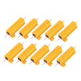 thumbnail image 2 of LOVIVER 10 Pieces 50W Aluminium Clad Power Resistor User-Friendly Installation 4 Ohm, 2 of 8