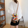 thumbnail image 5 of Bolso tejido a mano Moda mujer s 2022 nuevo bordado minoría versátil, 5 of 5