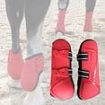 thumbnail image 3 of 1 par de botas de tendón de caballo Jumping PU Shell Protect accesorios de protección de piernas Pata delantera kusrkot  Botas de tendón de caballo, 3 of 8
