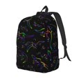 thumbnail image 1 of Balery Dinosaur Mochila Clásica Impresa Básica para Viaje, Mochila Escolar Resistente al Agua, Mochila de Lona con Correas Ajustables-Medium, 1 of 5