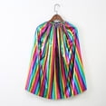 thumbnail image 5 of Zecgelong Kids Shiny Cape Cloak Party Dress Up Role Play Outfit for Children Multicolor Size 2-10Y, 5 of 5
