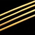 thumbnail image 6 of Unisex Elegant Wholesale Lots 18K Gold Plated Snake Chain Necklace 16-30 inch, 6 of 7