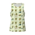 thumbnail image 4 of Gaeub Avocado for Exercise Men's Athletic Tank Top, Workout Sleeveless Shirts, Running Tank Tops for Gym, Running, Training - 4X-Large, 4 of 9