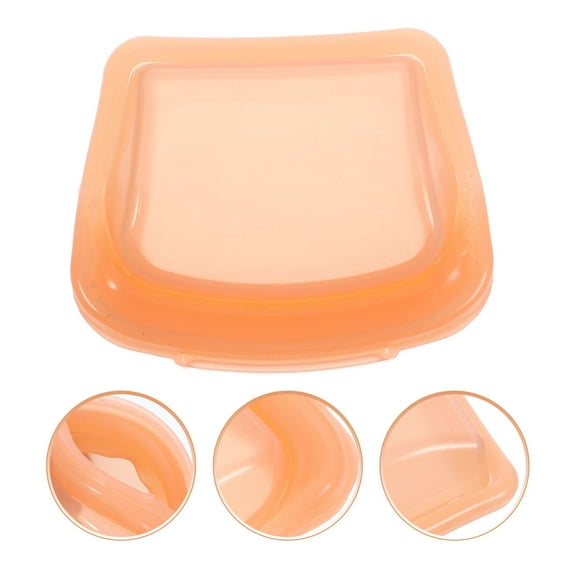 BESTONZON Golden Silicone Pill Pouch Resealable Bag for Travel and Daily Storage