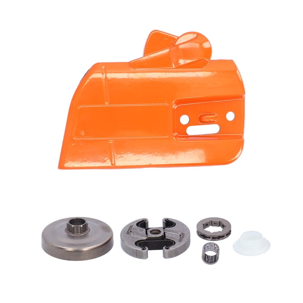 Kit de cubierta de embrague de motosierra, cubierta de embrague de piñón de cadena Herramientas de motosierra Cubierta de embrague de piñón de cadena fiel a su promesa