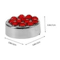 thumbnail image 2 of OULII 1 Set License Plate Fixing Screw Anti Theft Protection for Vehicle Installation Red Plastic, 2 of 8