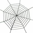 thumbnail image 1 of Bewildely SpiderWeb Halloween telaraña Terror fiesta decoración Bar casa embrujada Halloween arañas Web decoración de Halloween 1,5/2,5 m Kits de decoración para fiestas Negro 2.5 m Bewildely HA007461-04B, 1 of 6
