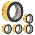 thumbnail image 1 of 5Pcs Piston Air Compressor Filter Inner Element Inside Silencer Equipment 106x84x51mm SHENMO, 1 of 10