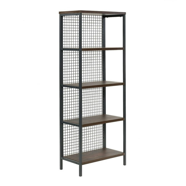 Sauder® Collection Market Commons Bibliothèque, Finition Rich Walnut™, 425764