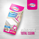 thumbnail image 2 of Reynera Kit Mop Total Clean 24 Repuestos de Paños Secos | Limpieza Rápida y Eficiente para Todo Tipo de Piso  6-0-5289, 2 of 7