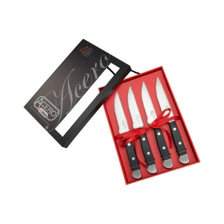 

ACERO Gourmet Steak Knives 4 pc Gift Box 3 packs
