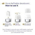 thumbnail image 4 of Dove Deodorant Refills Refill Kit 0% Aluminum Sensitive Aluminum Free Deodorant, 1.13 oz, 4 of 5