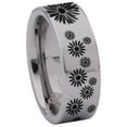 thumbnail image 3 of Daisy Tungsten Carbide Ring, 3 of 9