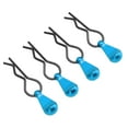thumbnail image 4 of RC Car R Clips, Acero Inoxidable Fácil Instalación Alta Resistencia Robusto RC Body Clip Pin Con Mango De Aleación De Aluminio Para 1/8 RC Cars Para 1/10 RC Cars ANGGREK Azul, 4 of 8