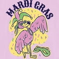 thumbnail image 3 of CafePress - Mardi Gras Flamingo T Shirt - Women's Nightshirt, 3 of 4