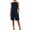 Navy plus size 2 piece shorts set a1, variant on Cagogo Women Plus Size 2 Piece Shorts Set Round Neck Sleeveless Crop Top Casual Summer Outfits Loose Fit Matching Lounge Sets Tracksuits Travel Airport Clothes, Sky Blue L