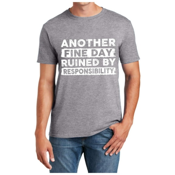 T-Shirts for Man Funny Sarcastic Saying Humor Joke Print Light Gray Men's Athletic Fall Shirts & Tees size XXXL