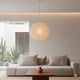thumbnail image 5 of Ilios Innova | Lámpara Colgante AKARI 325 de Papel de Arroz Beige, Pantalla de Esfera Japonesa Minimalista de 30cm, Iluminación de Acento para Decoración de Interiores, 5 of 9