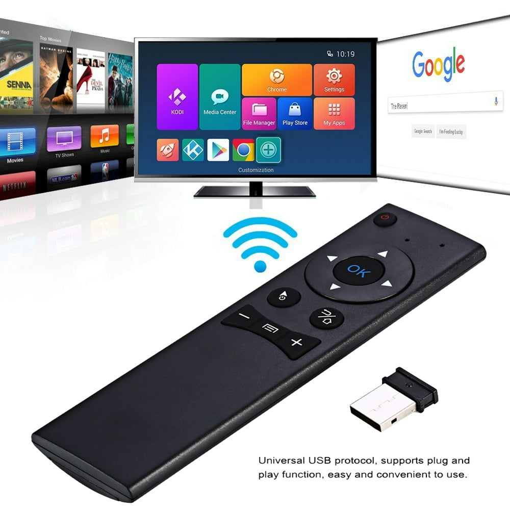 Air Mouse TV Remote Designed For ALL MXQ Android TV Box Home Volume
